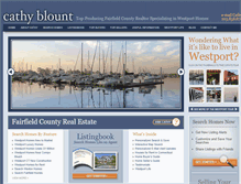 Tablet Screenshot of cbwestporthomes.com